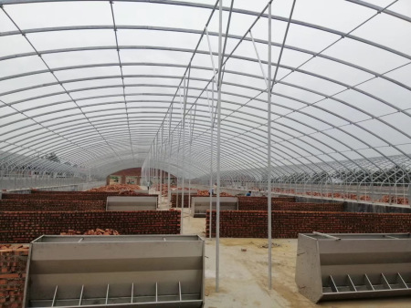 永金温室工程养殖大棚建设视频