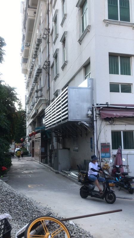 樸樸超市凍庫外機噪音治理