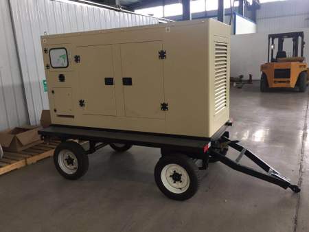 100KW移动拖车 100KW移动拖车