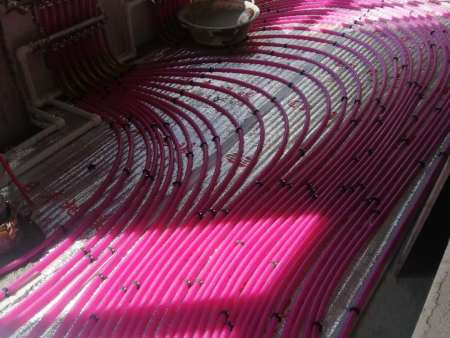 浑南区华润置地长安里美容会所地暖工程