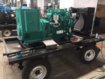 100KW潍柴股份柴油发电机组