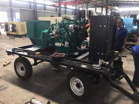 100KW潍柴股份柴油发电机组