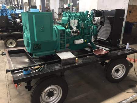 100KW潍柴股份柴油发电机组