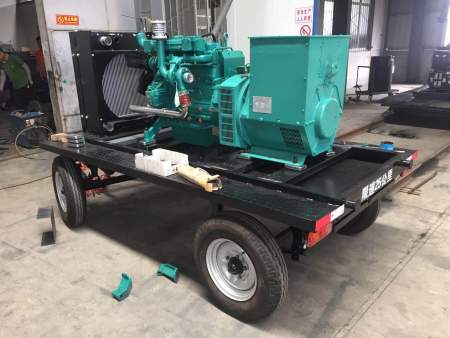 100KW潍柴股份柴油发电机组