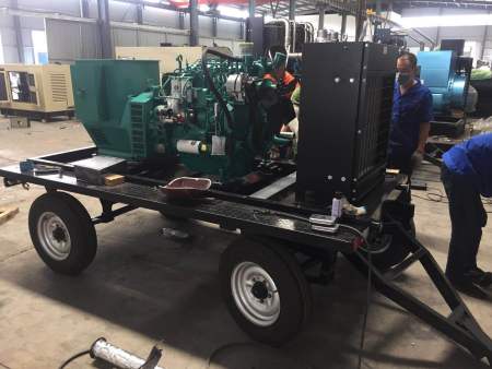 100KW潍柴股份柴油发电机组