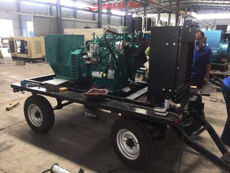 100KW潍柴股份柴油发电机组
