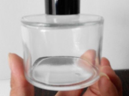 江苏玻璃瓶生产厂家 香薰瓶 化妆品瓶 电化铝盖子香水瓶100ml