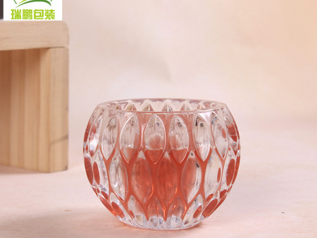 厂家直销家居时尚摆件水培器花瓶水晶气氛玻璃烛台玻璃烛杯