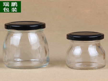 厂家直销喜蜜玻璃瓶燕窝瓶布丁蜂蜜玻璃瓶 可定制