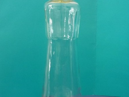 玻璃香油瓶 螺丝麻油瓶450ml透明玻璃酱醋瓶 无铅食品级玻璃瓶