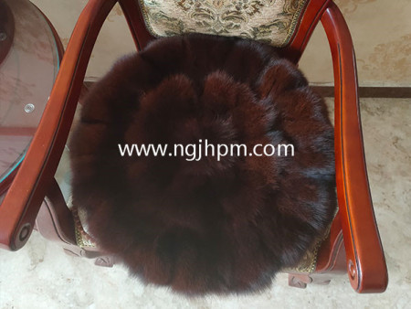 沙发皮毛坐垫 (3)