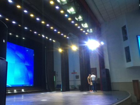 火箭军某基地舞台灯光音响机械系统