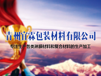 淋膜纸和淋膜镀铝膜及无纺布类复合材料厂家-青州宜霖包装材料有限公司