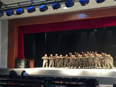 火箭某部队舞台灯光音响系统