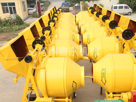 JZC350翻斗上料搅拌机