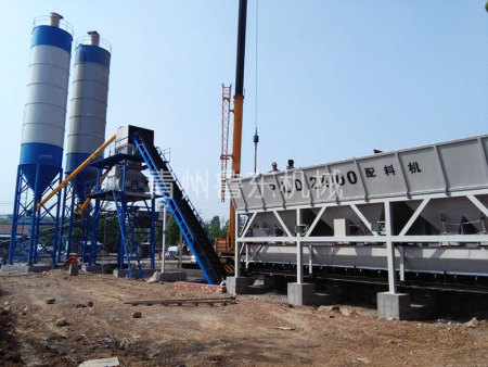 HZS75型混凝土搅拌站