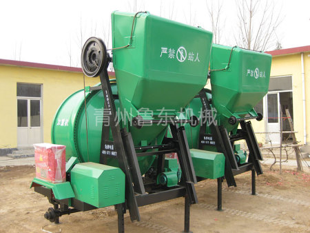 JZC450A翻斗自动上料搅拌机1