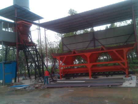 HZS35型混凝土搅拌站