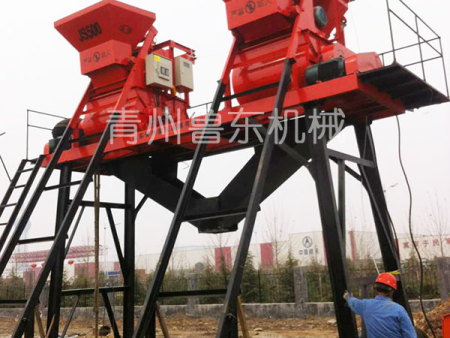 HZS双25混凝土搅拌站