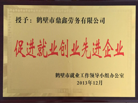 促进就业创业先进企业(鹤壁市就业工作领导小组办公室) 促进就业创业先进企业(鹤壁市就业工作领导小组办公室)