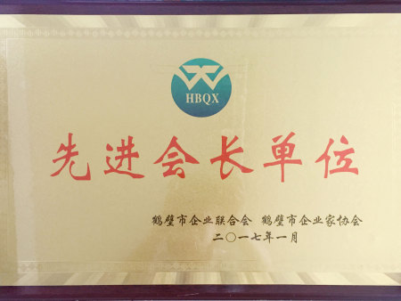 先进会长单位(鹤壁市企业联合会鹤壁会企业家协会2017.1) 先进会长单位(鹤壁市企业联合会鹤壁会企业家协会2017.1)