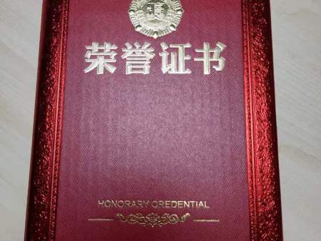 廣西華昇項目氫氧化鋁焙燒工程榮譽證書
