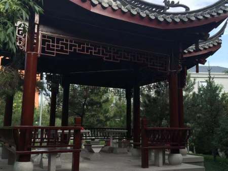 防腐木古建