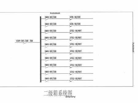 二級箱 系統圖