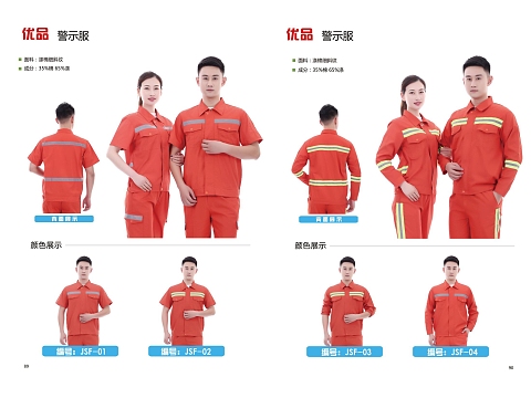 警示服