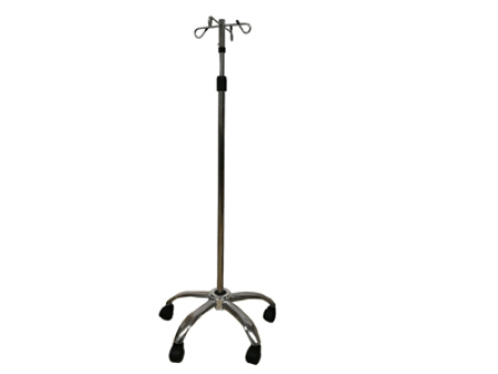 Bed Infusion Stand Stainless Steel IV Poles CW92034