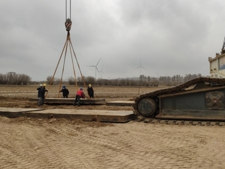 陕西定边谷梁100兆瓦风电项目1