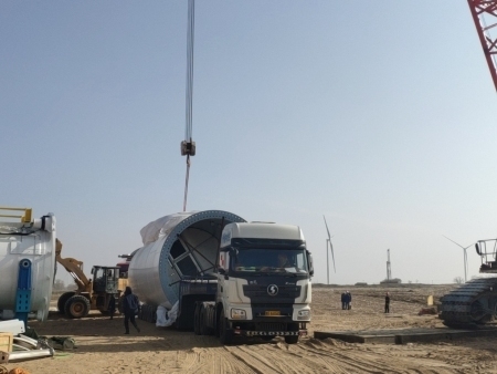 陕西定边谷梁100兆瓦风电项目6