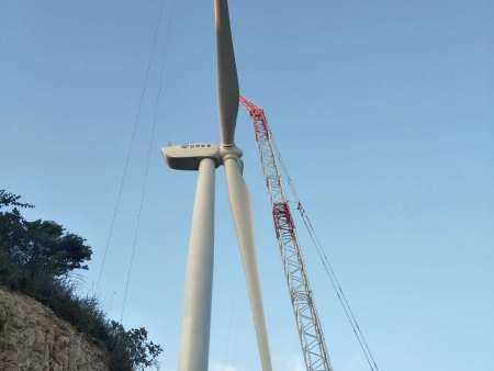 龙岩漳平永福红尖山风电项目650T履带吊设备吊装 龙岩漳平永福红尖山风电项目650T履带吊设备吊装