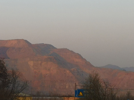 鞍钢矿业公司弓长岭露天矿现场