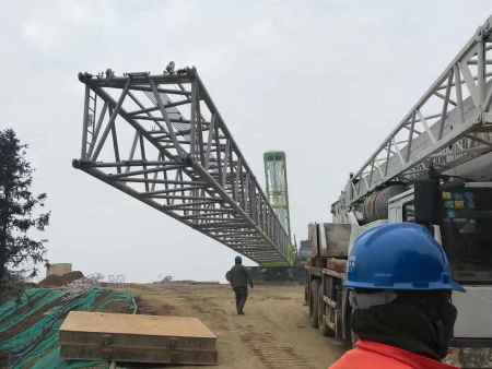 湖南株洲贺家桥50兆瓦风电场风机及箱变安装工程2 湖南株洲贺家桥50兆瓦风电场风机及箱变安装工程2