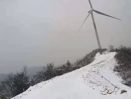 湖南株洲贺家桥50兆瓦风电场风机及箱变安装工程6 湖南株洲贺家桥50兆瓦风电场风机及箱变安装工程6