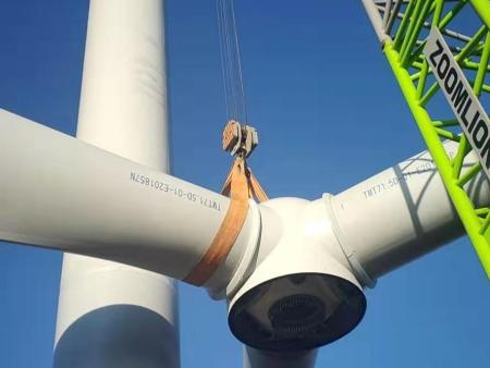 湖南株洲贺家桥50兆瓦风电场风机及箱变安装工程4 湖南株洲贺家桥50兆瓦风电场风机及箱变安装工程4