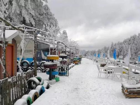 「创建天府旅游名县」元旦出发，曾家山满腔热“雪”！