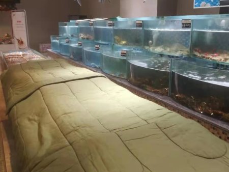 超市冷冻柜安装现场15098121920