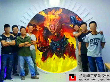 甘肅墻體3D彩繪