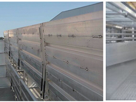 箱体设有宽敞通道，地板天花板可翻转