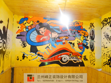 甘肃墙体彩绘