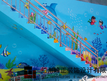 兰州幼儿园墙体彩绘