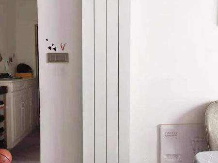 铜铝散热器80/80平面后翅