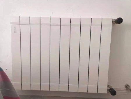 铜铝散热器80/80平面后翅