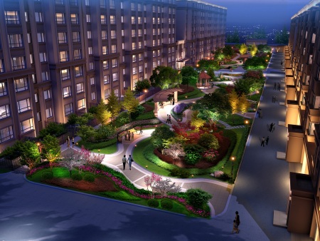 哈尔滨效果图夜景