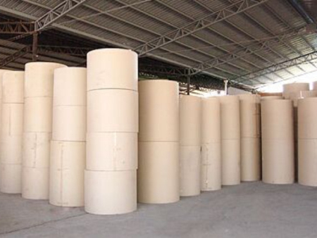 Cooling pad raw paper