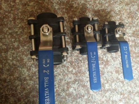 三片式焊接球阀