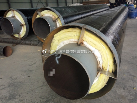 钢套钢蒸汽保温钢管