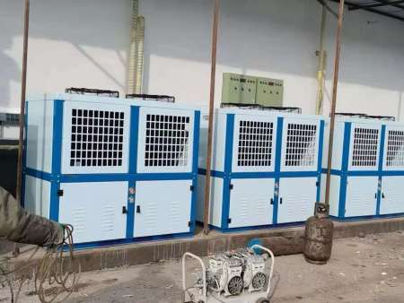 黑龙江海伦市新元屠宰场冷库机组